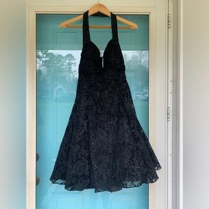 Zoom zoom vintage 80s prom dress